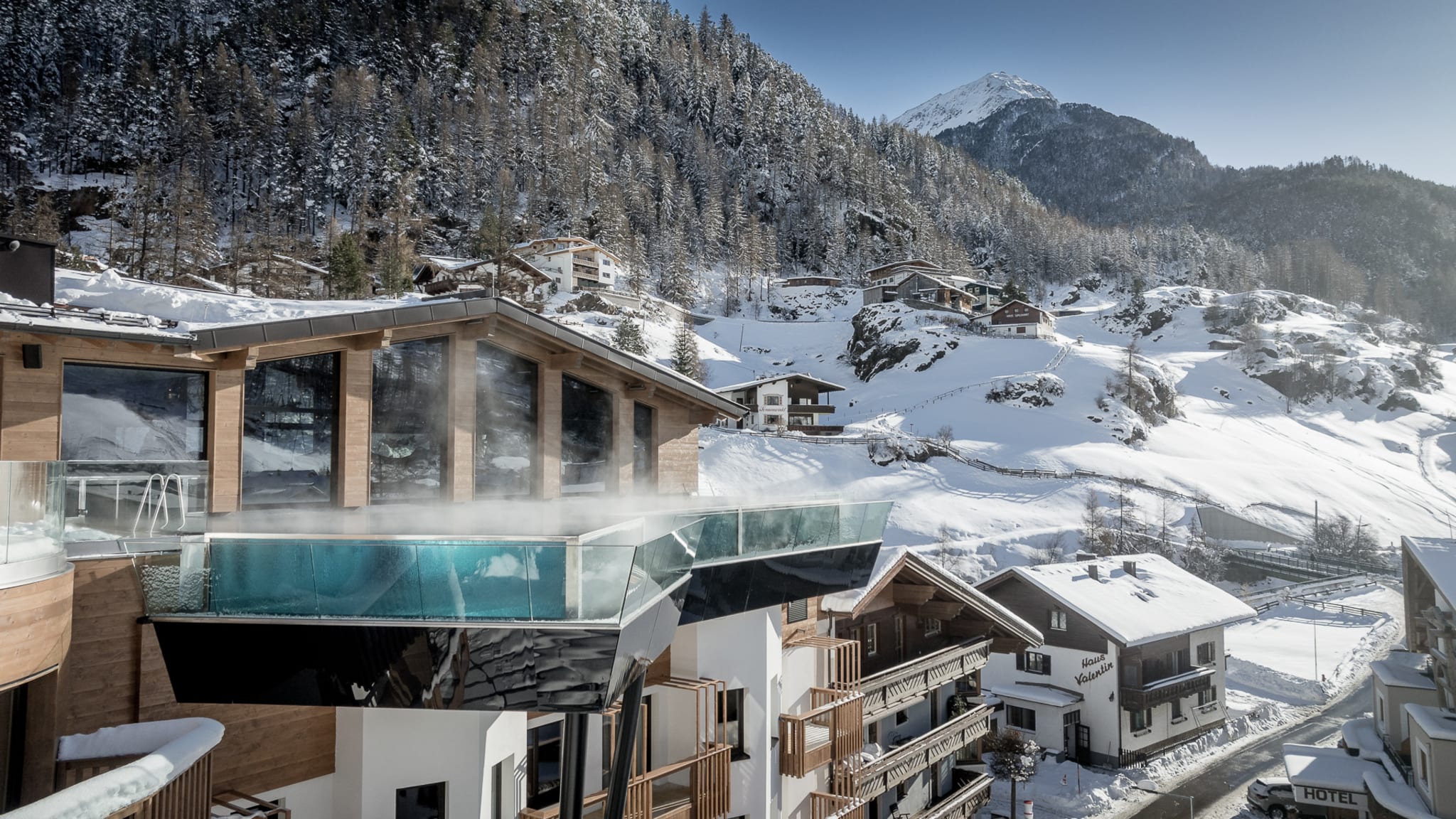 Außenansicht © Das Central - Alpine Luxury Life