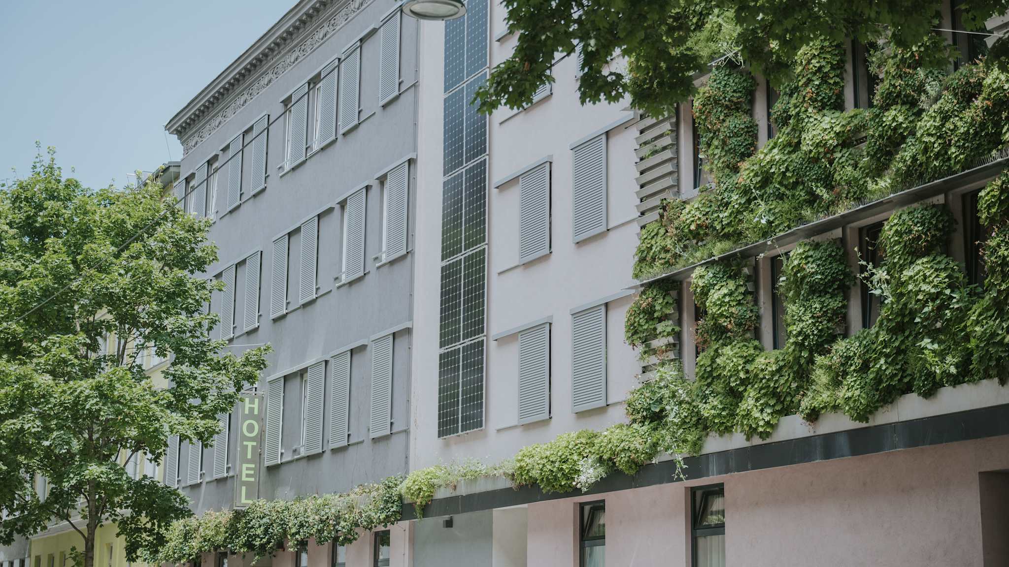 Außenansicht © Boutiquehotel Stadthalle