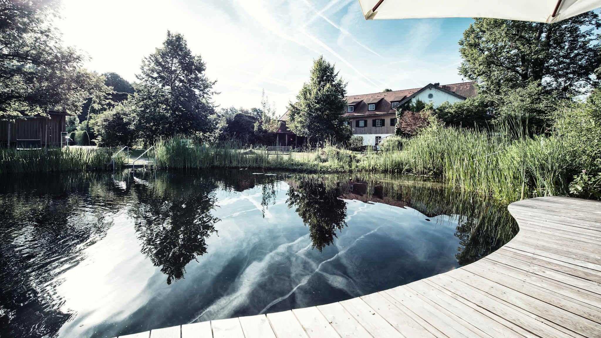 Strand © Eco hotel Schlossgut Oberambach
