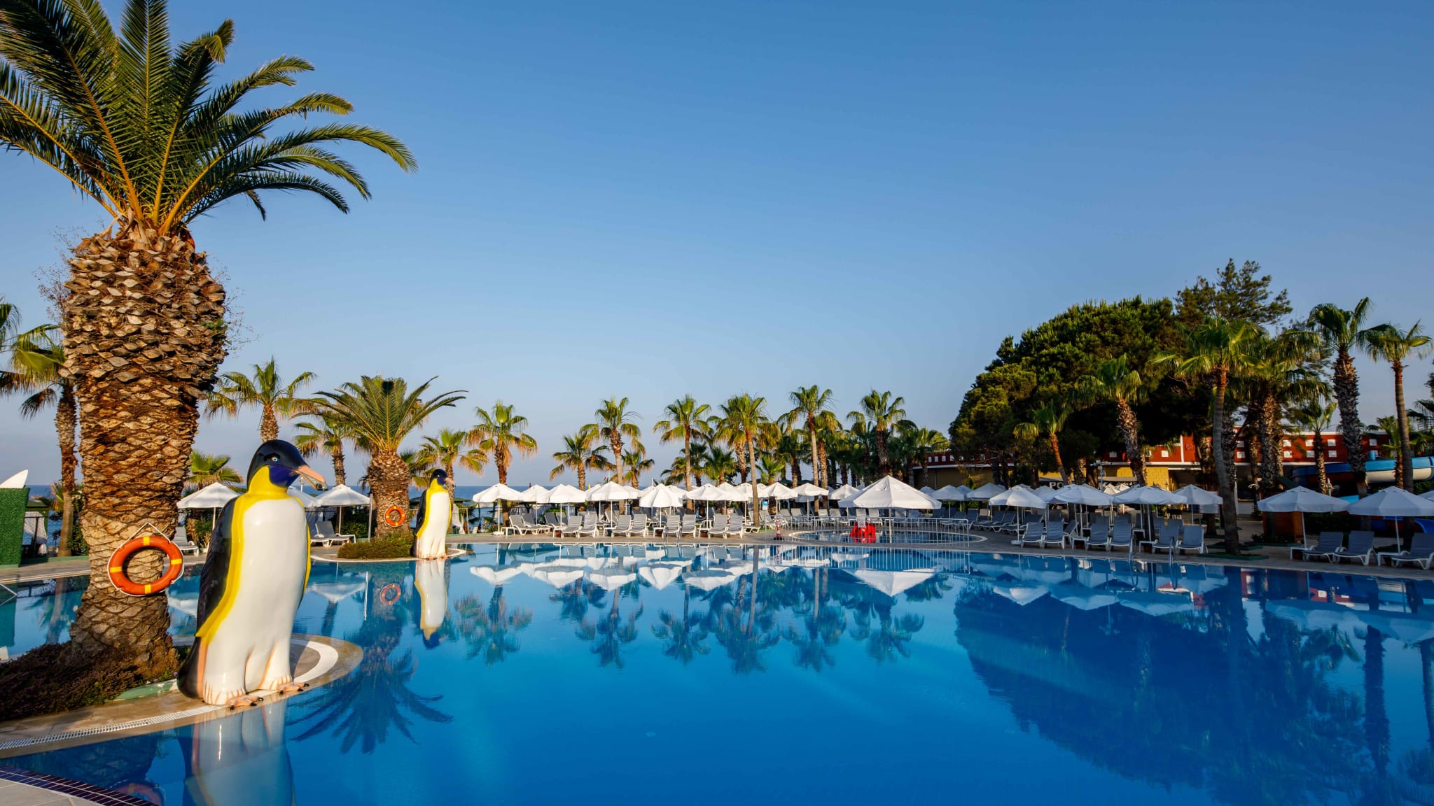 Poolbereich, Hotel Botanik Platinum, Türkische Riviera