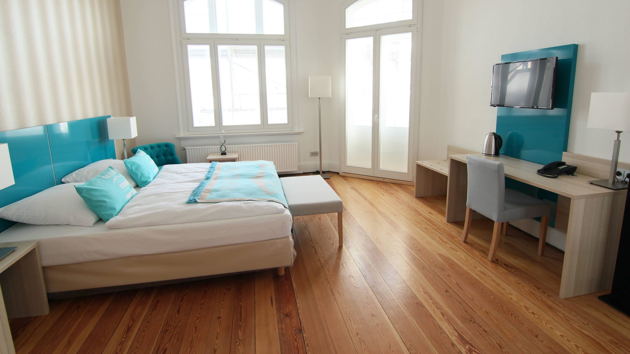 Entspannen im Doppelzimmer M4 © Villa WellenRausch