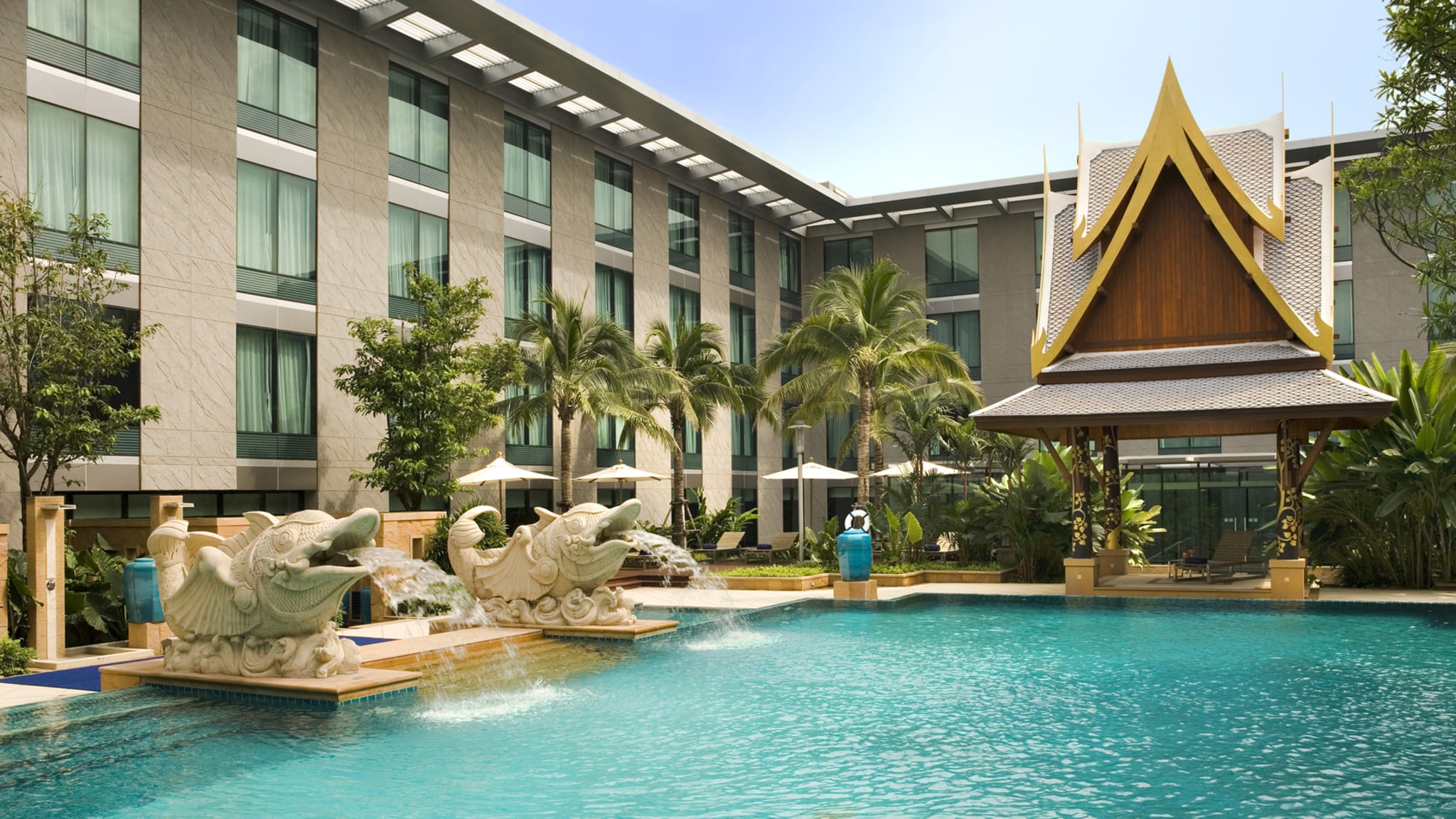 Pool © Hotel Novotel Suvarnabhumi Airport