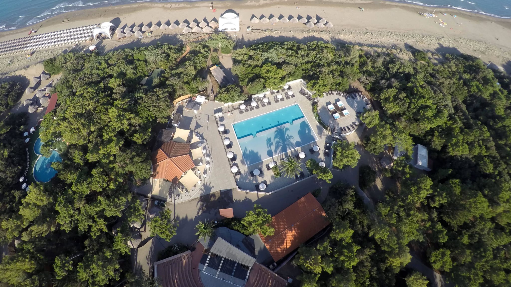 Paradù Tuscany EcoResort Aerial view © Paradù Tuscany EcoResort
