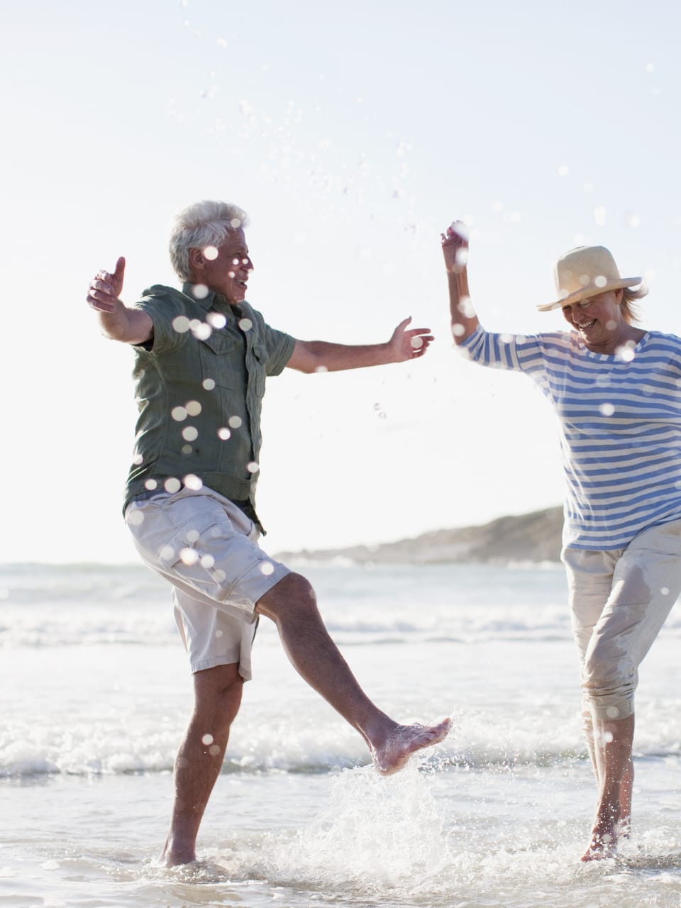 Senioren machen Langzeiturlaub