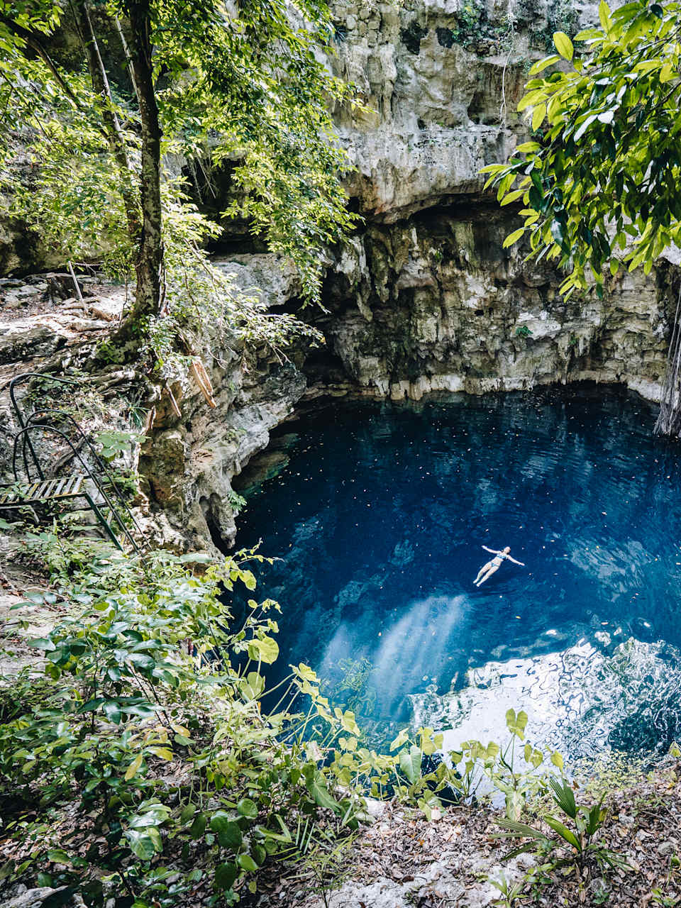 Blaue Lagune, Mexiko © AscentXmedia/E+ via Getty Images