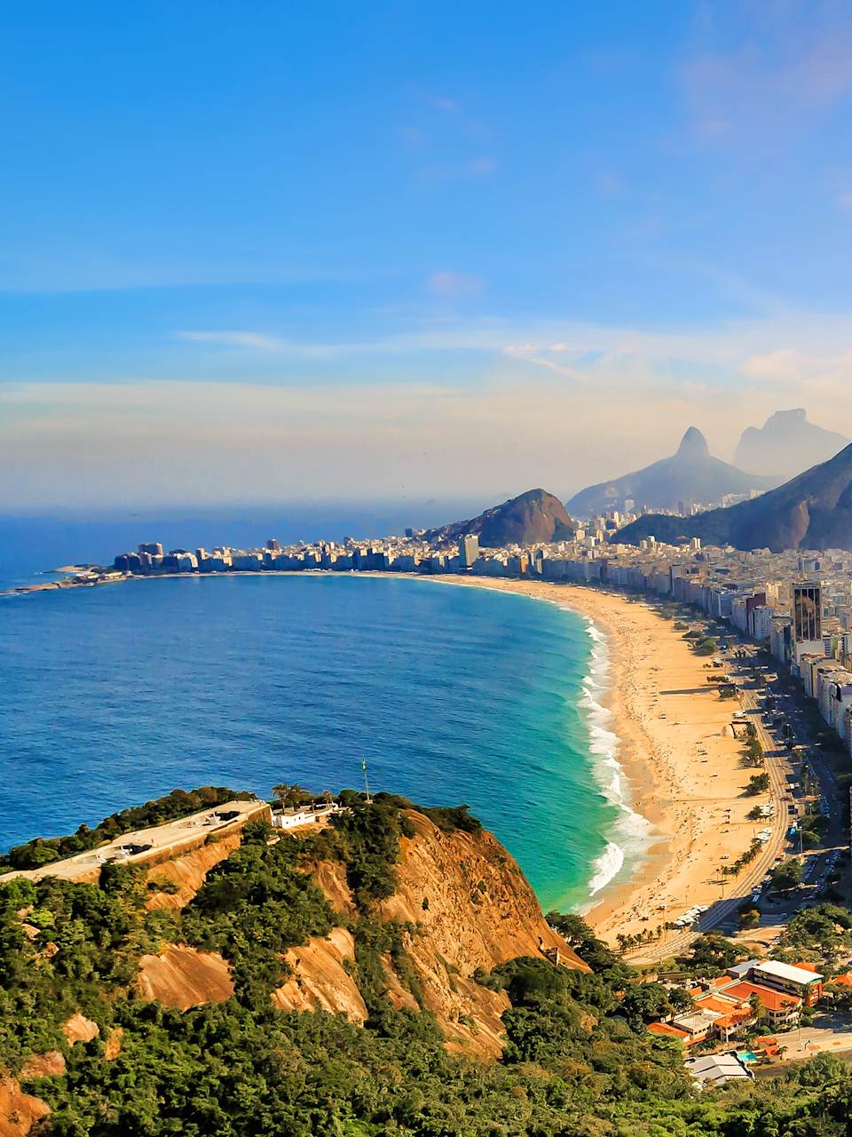 Die Copacabana, Rio de Janeiro, Brasilien