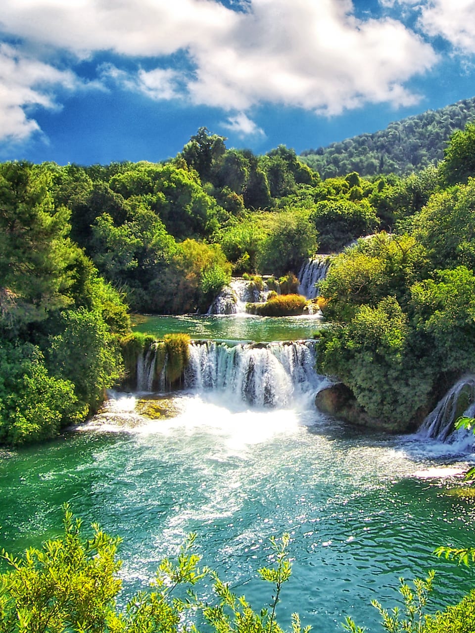Wasserfälle im Krka Nationalpark, Šibenik © stock.adobe.com - mojolo
