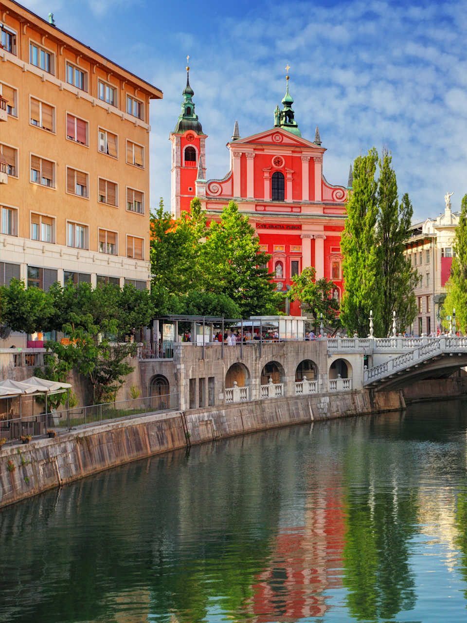 Ljubljana, Slowenien © TomasSereda/iStock / Getty Images Plus via Getty Images