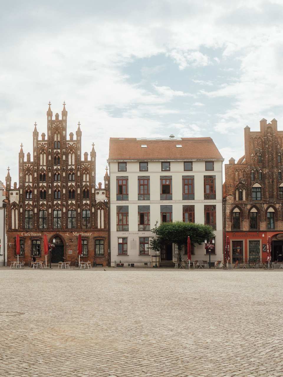 Der historische Marktplatz der Hansestadt Greifswald © TMV/Petermann