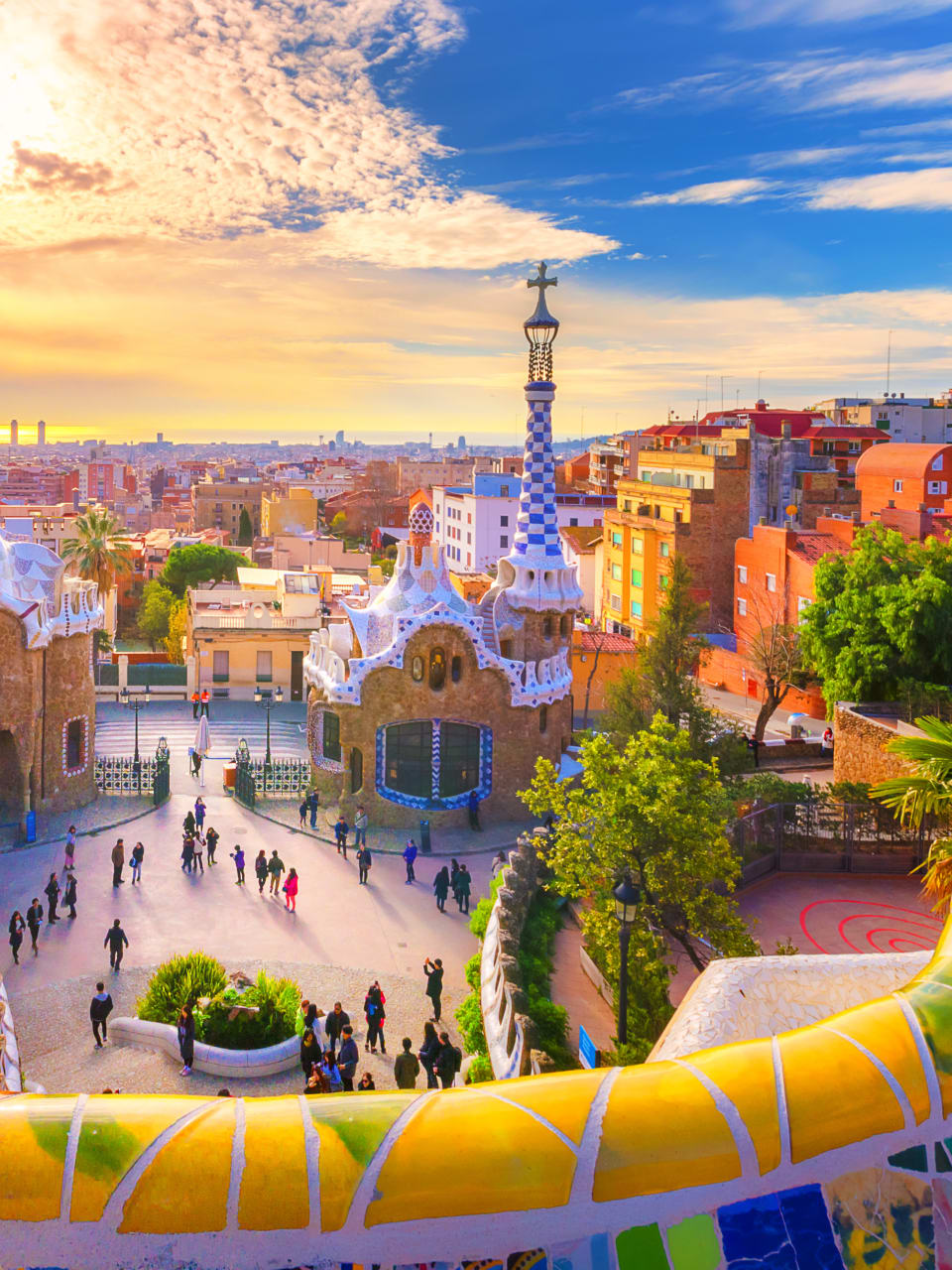 Blick vom Park Güell in Barcelona © stock.adobe.com - gatsi