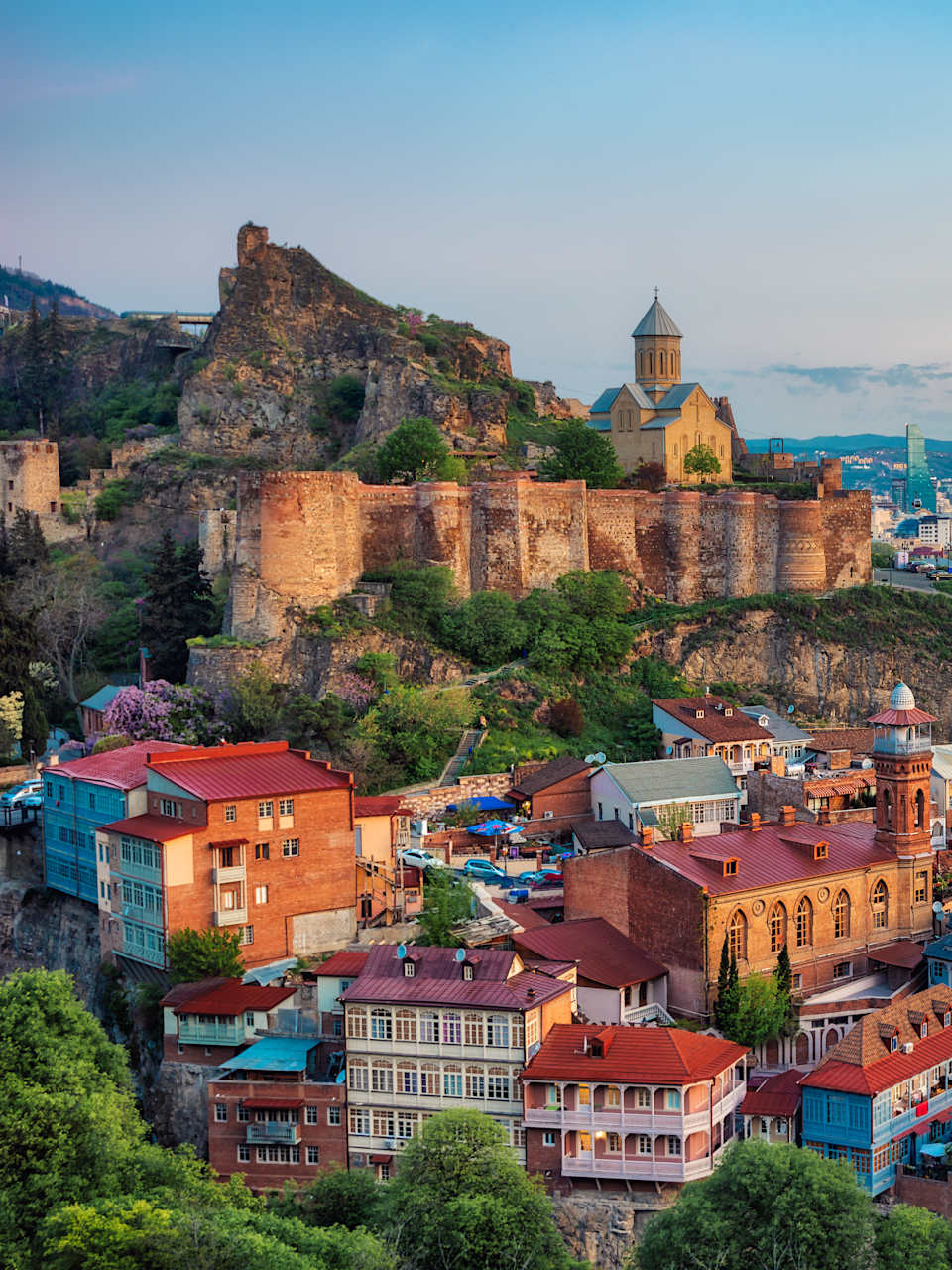 Tiflis Stadtzentrum Georgien©Lukas Bischoff/iStock / Getty Images Plus via Getty Images