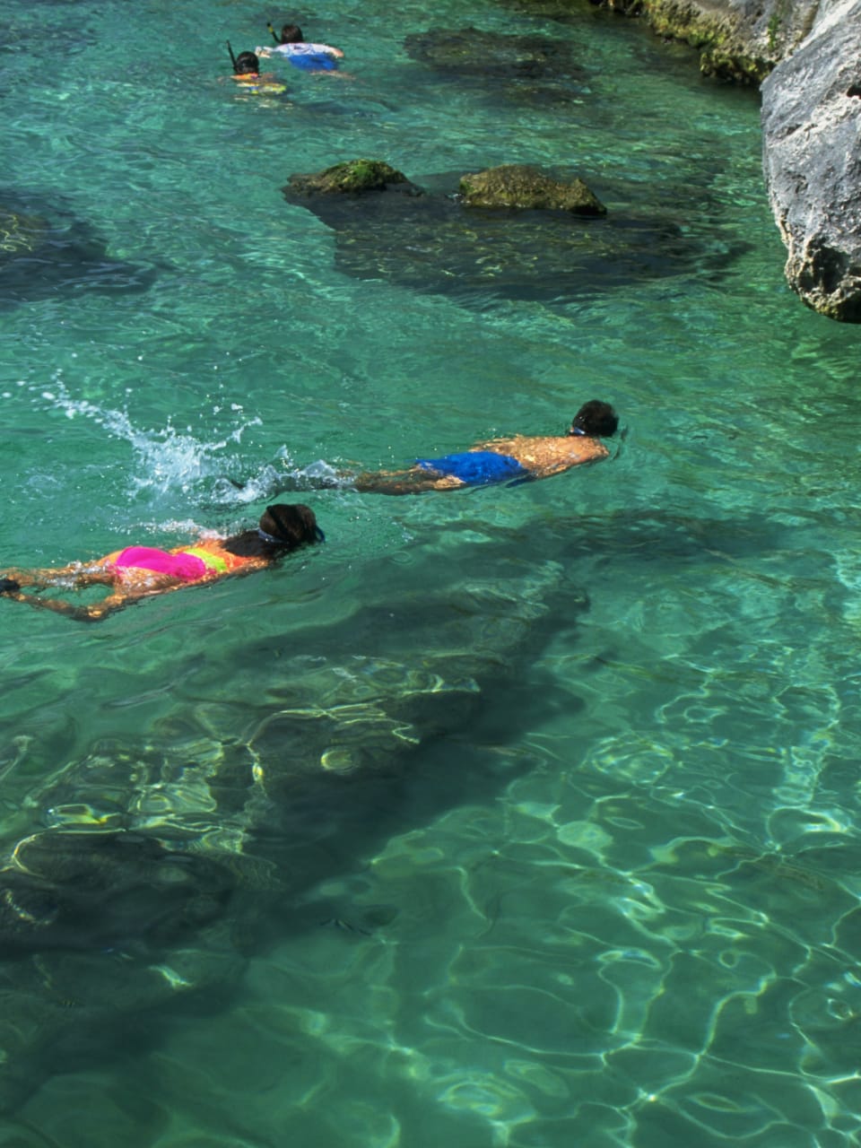 Xel Ha Lagoon in Quintana Roo ©Dave G. Houser/Corbis Documentary via Getty Images