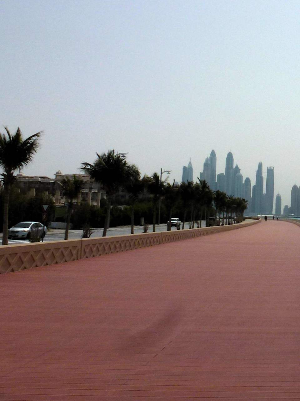 Blick auf die Skyline von Dubai.
