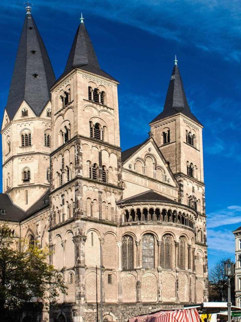 Das Bonner Münster wurde schon im 11. Jahrhundert erbaut. © Matyas Rehak/Shutterstock.com