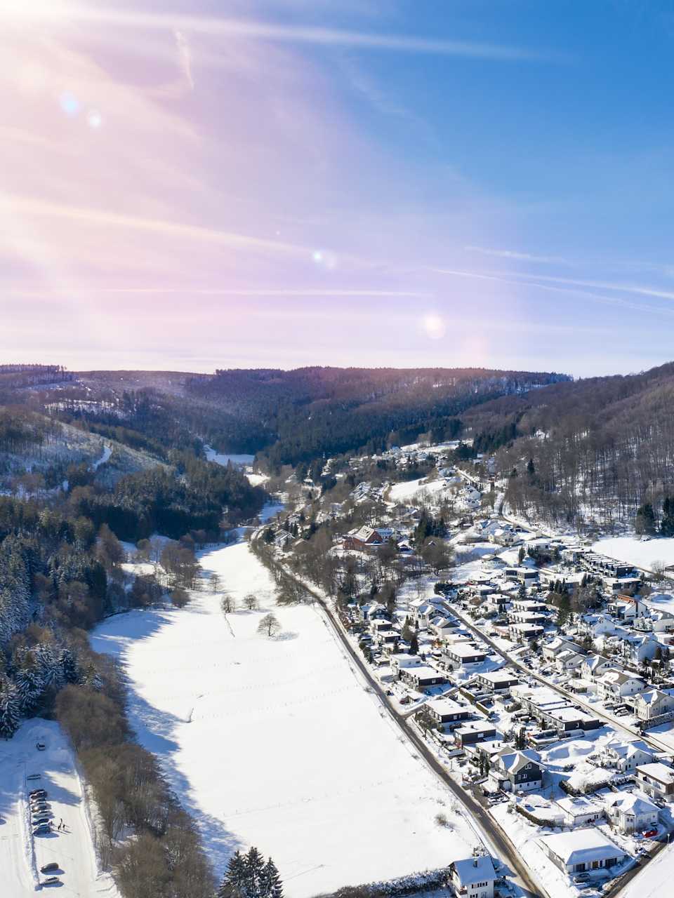 Skigebiet Willingen im Sauerland, Deutschland