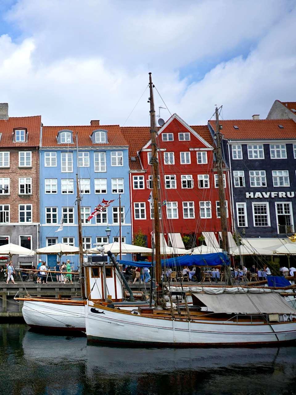 Der bunte Nyhavn in Kopenhagen