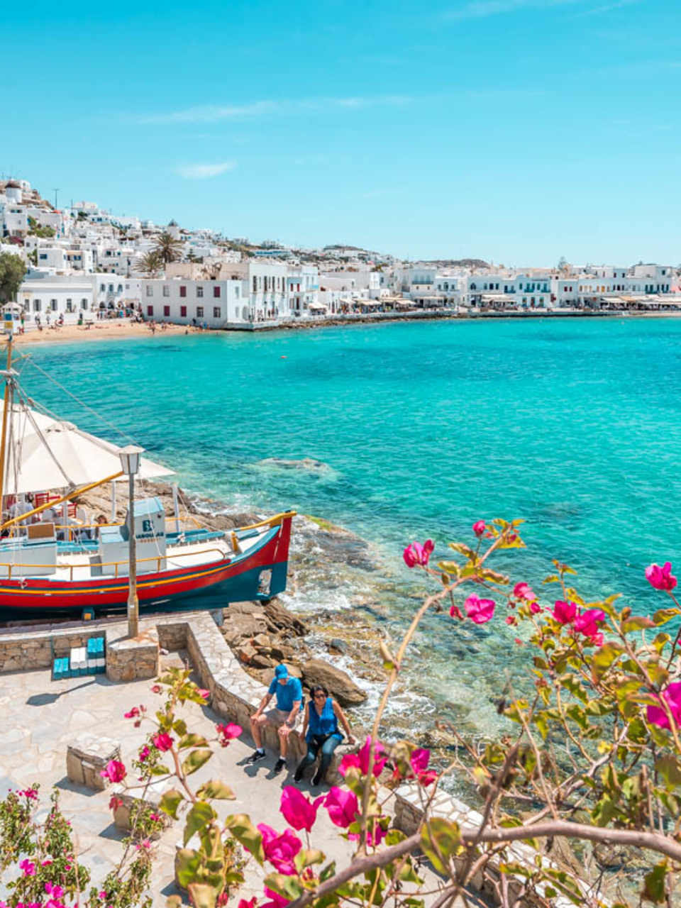 Hafen Jackie in der Stadt Chora, Mykonos © Tom & Ella – Greece Moments