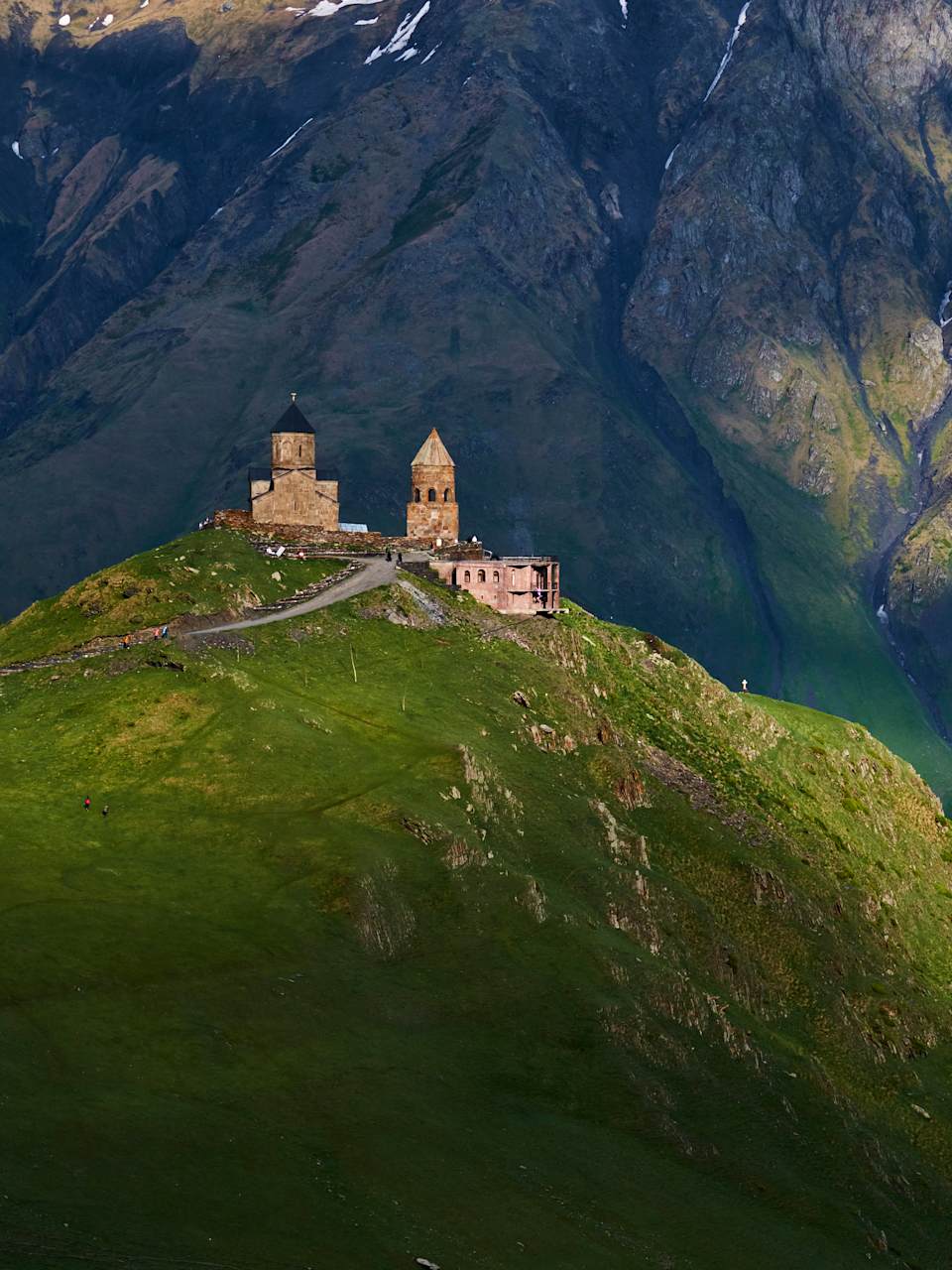Mount Kazbek in Georgien