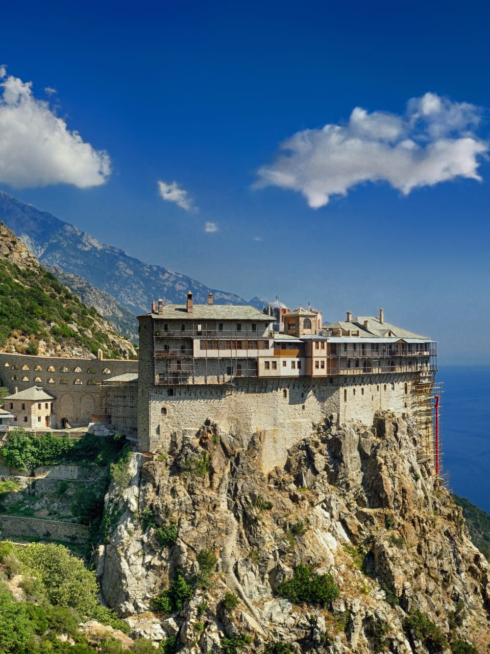 Berg Athos, Sarti, Chalkidiki, Griechenland