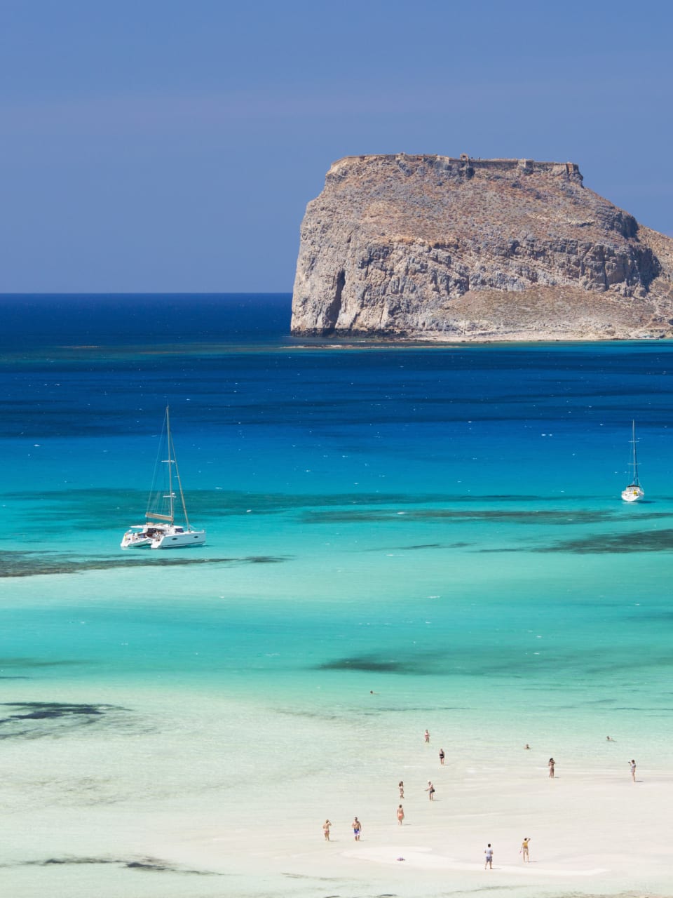 Balos Beach, Gramvousa Bay, Kreta, Griechenland