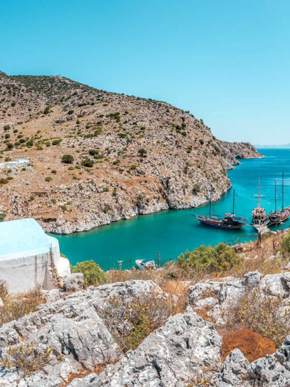 Tal von Vathy auf Kalymnos ©Tom & Ella – Greece Moments