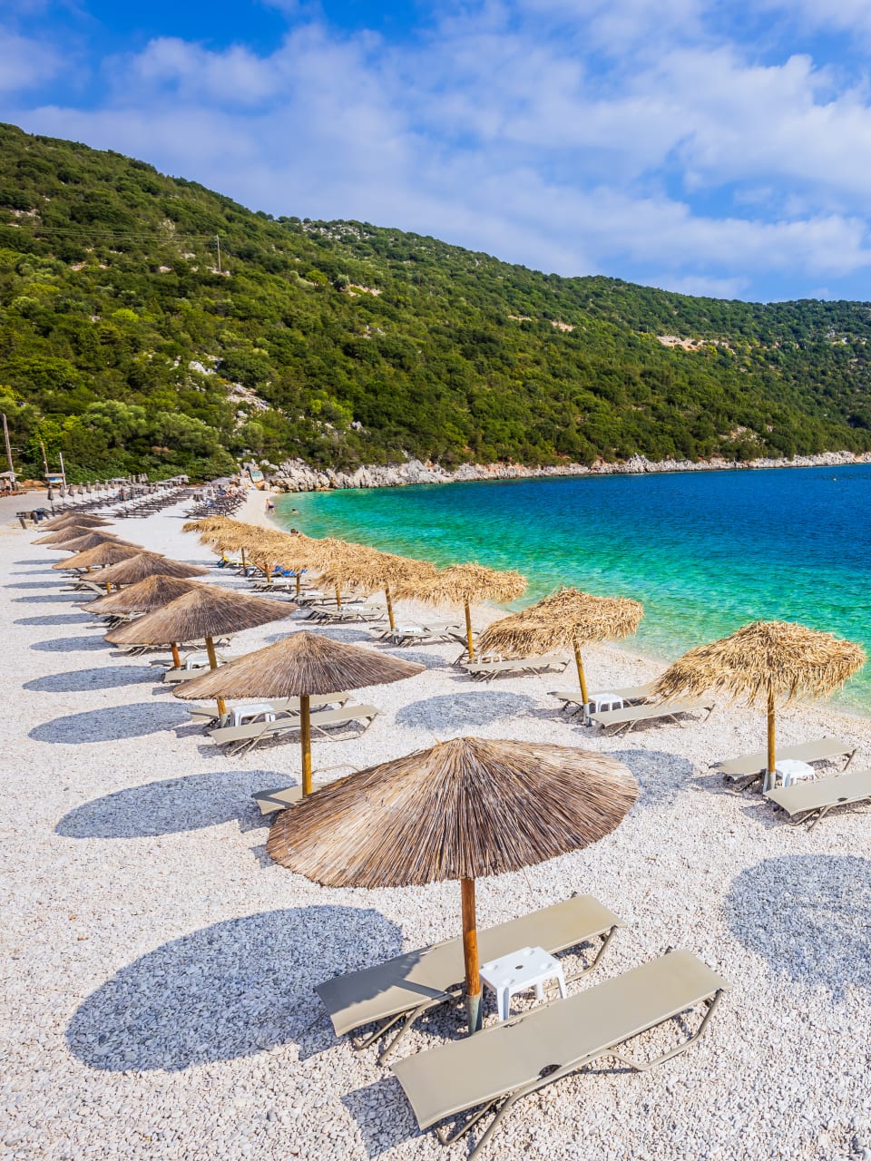 Strand Antisamos, Kefalonia, Griechenland
