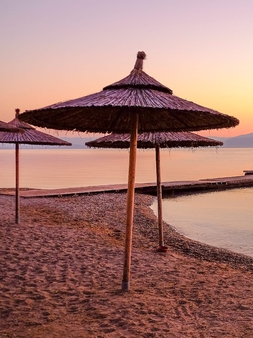Moraitika Beach auf der Insel Korfu, Griechenland.