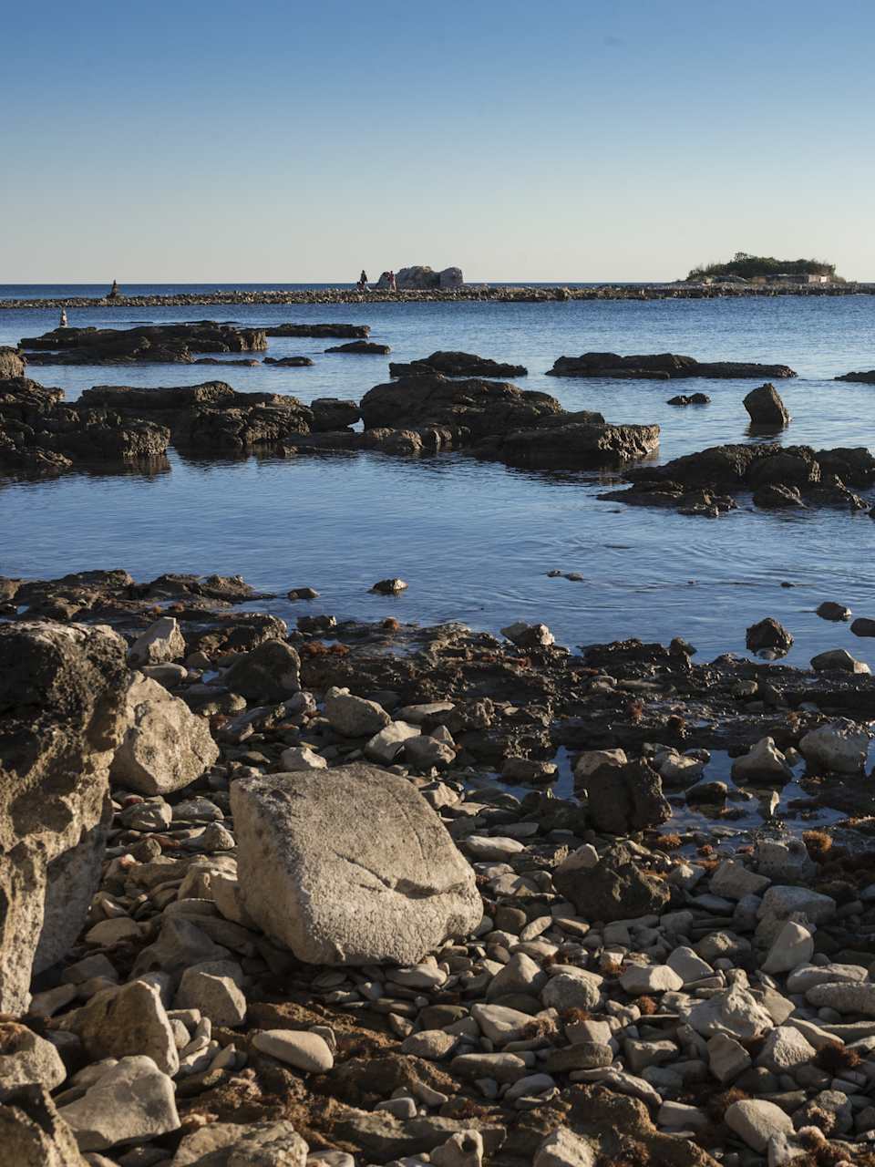 Strand Zambratija, Umag, Istrien