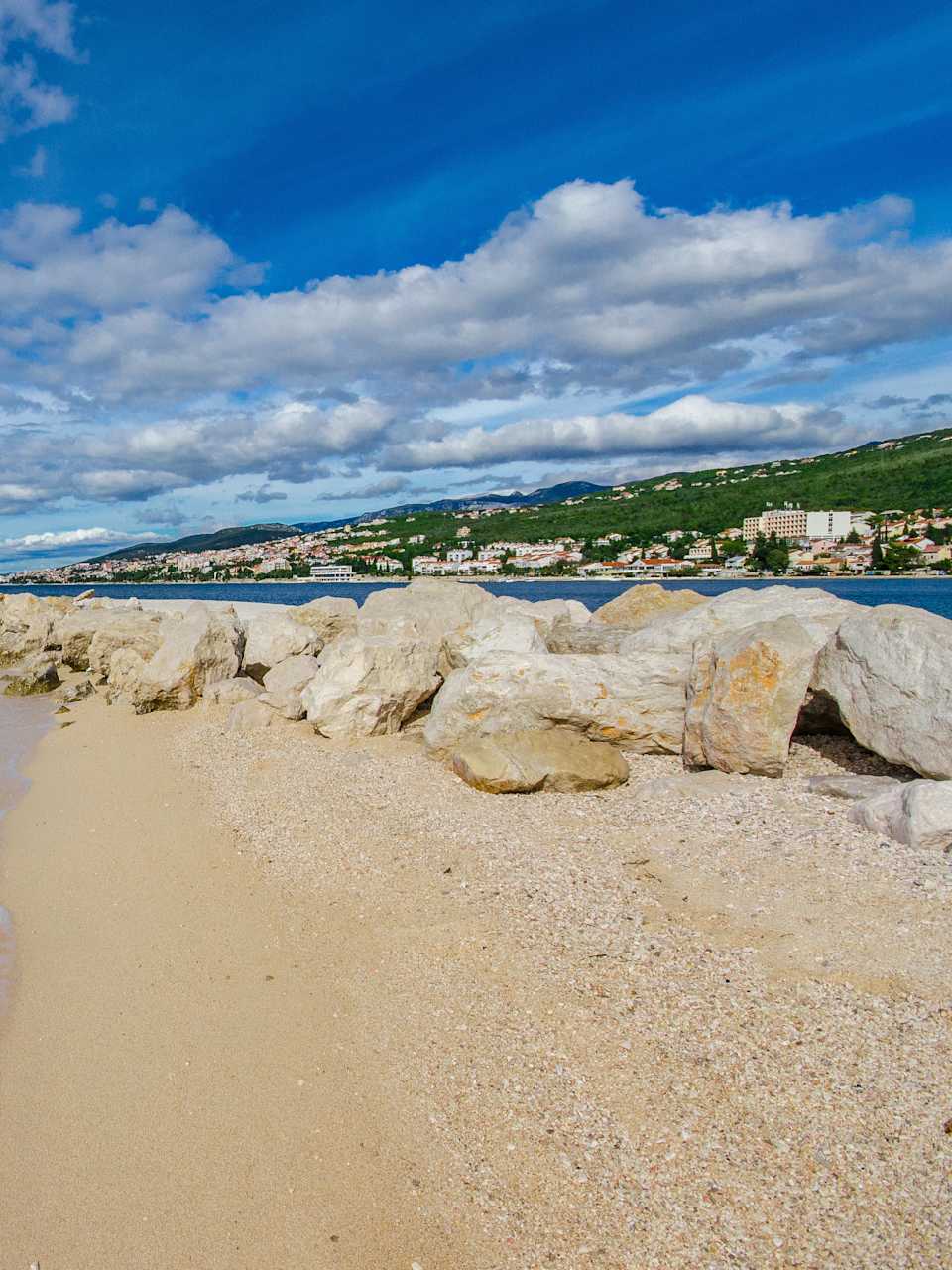 Strand, Selce, Kvarner Bucht