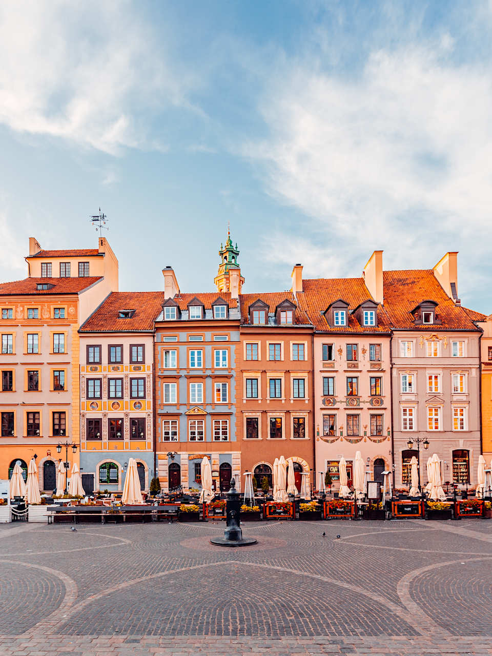 Rynek Starego Miasta, Warschau, Polen
