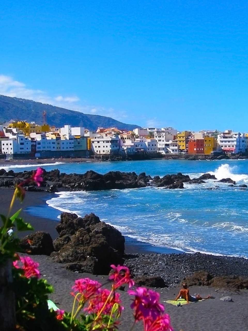 Farbenfrohe Natur am Playa Jardin Teneriffa