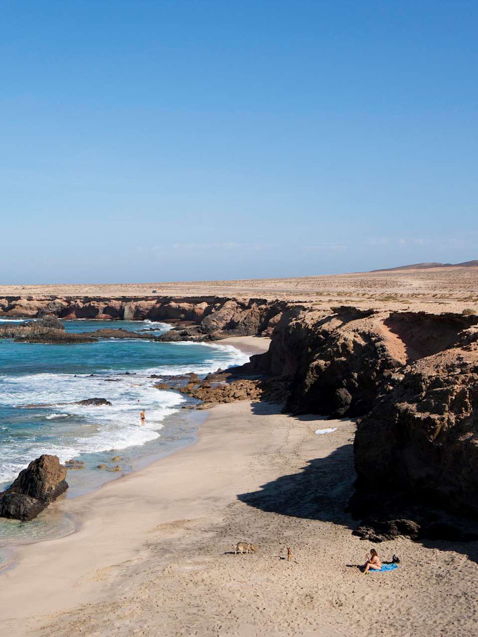 Playa de los Ojos, Spanien, Fuerteventura
