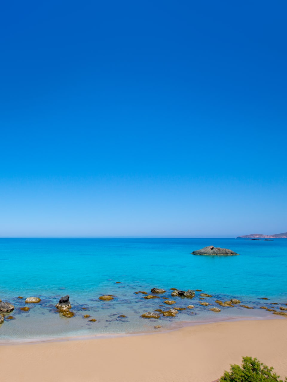 Strand Aigues Blanques, Santa Eulària des Riu, Ibiza