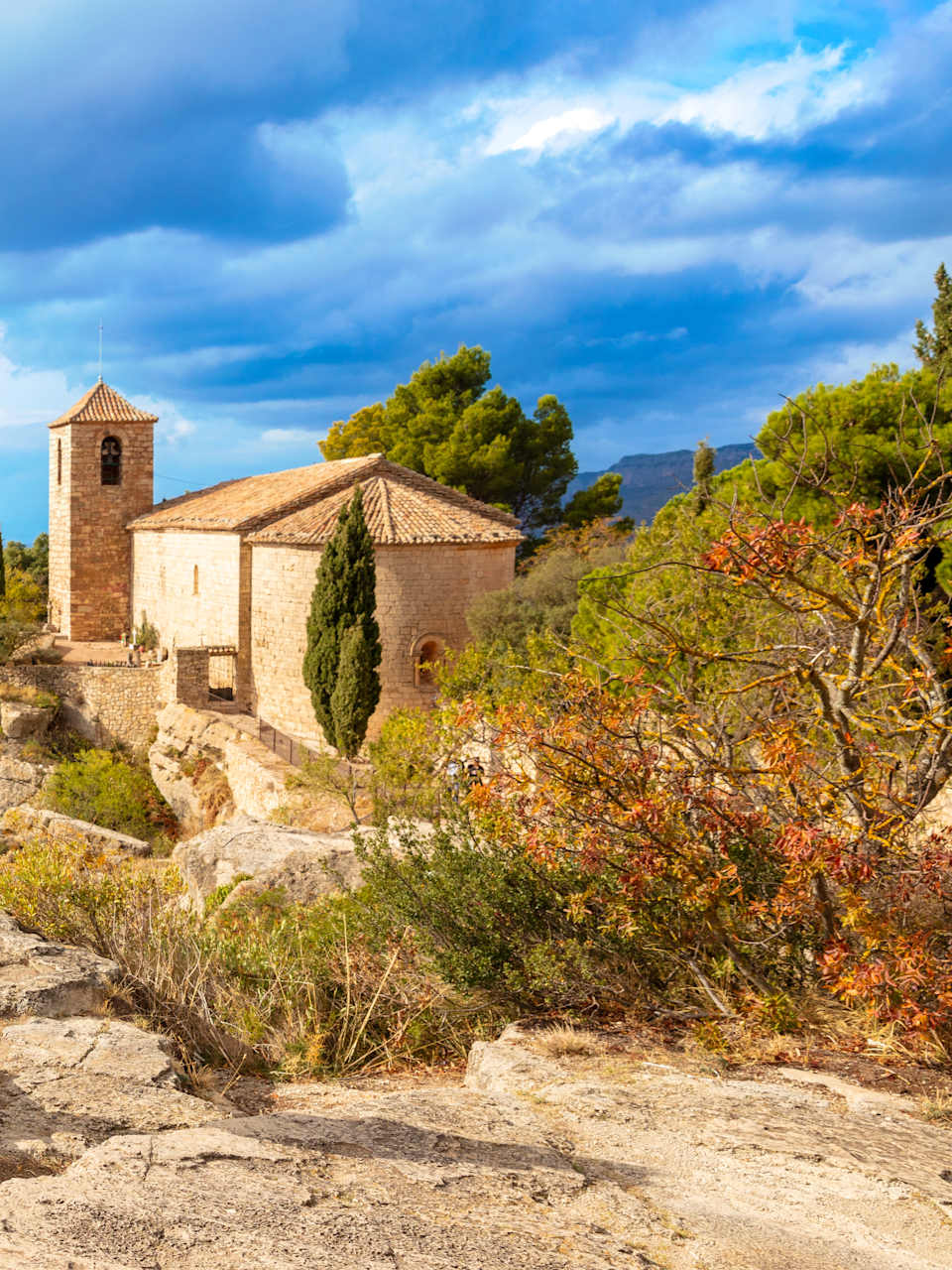 Santa Maria de Siurana, Costa Dorada, Spanien
