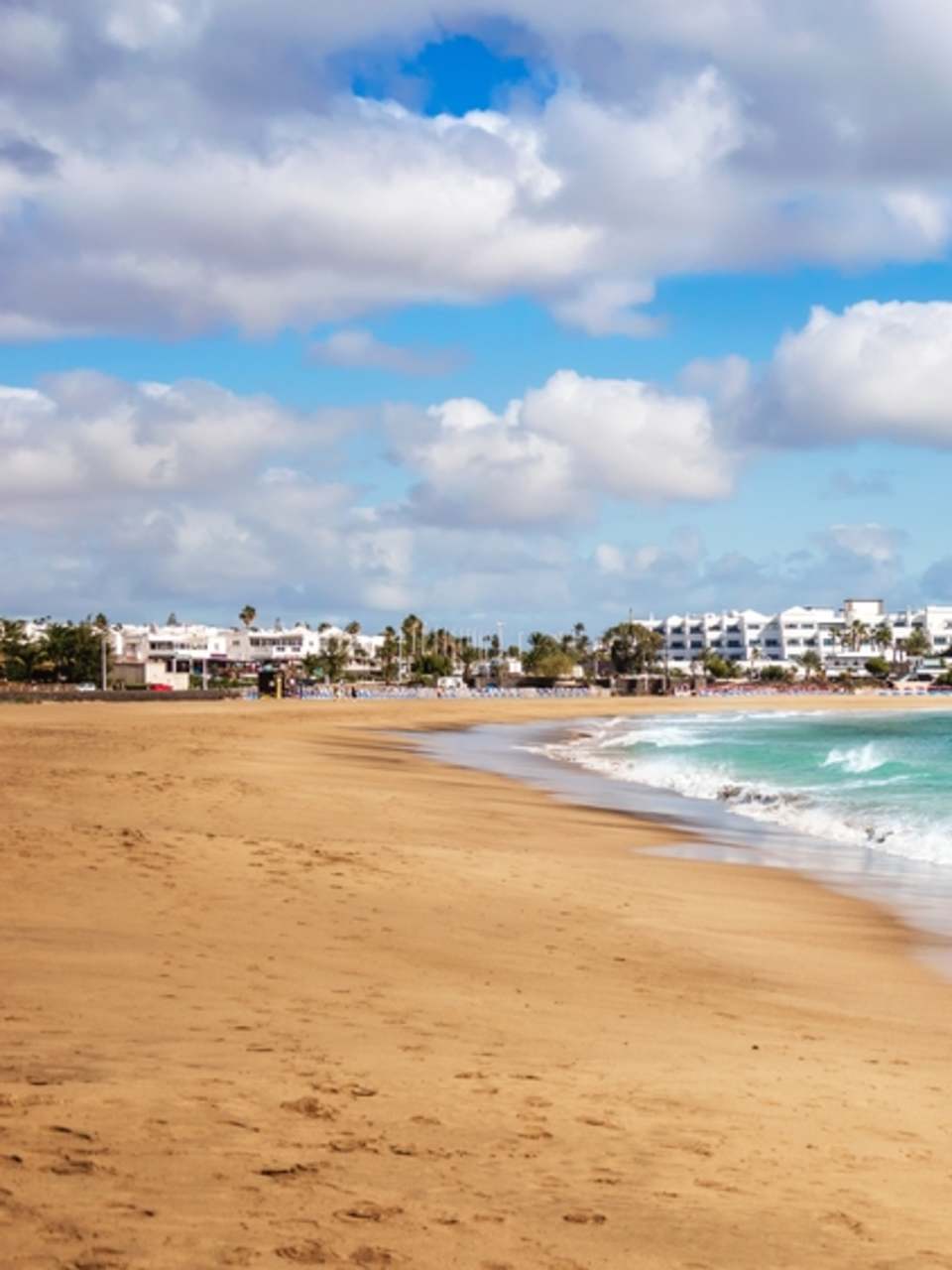Sandstrand von Playa de los Pocillos auf Lanzarote © shutterstock.com - Julia Lav