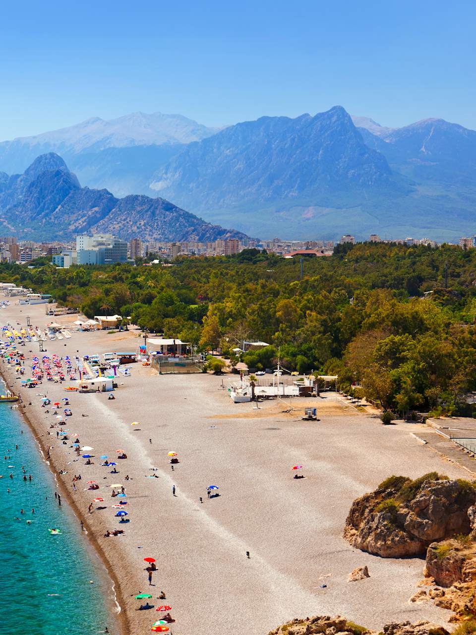 Strand Konyaaltı, Antalya, Türkische Riviera