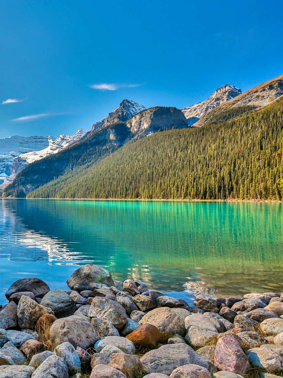 Lake Louise im Banff National Park, Alberta, Kanada
