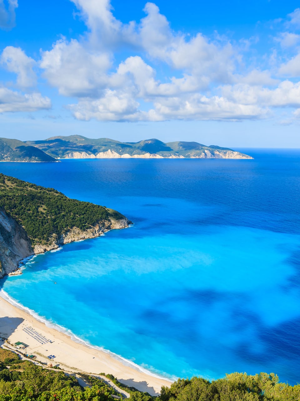 Myrtos Bay, Kefalonia, Griechenland