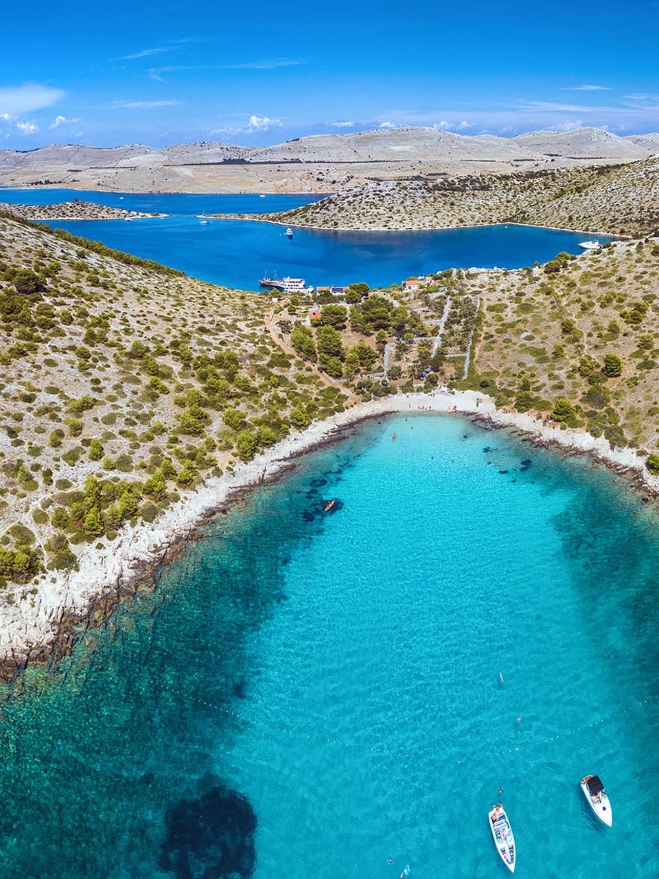 Einzigartige Inselwelt – der Nationalpark Kornati besteht aus 89 unbesiedelten Inseln und Riffen © Kroatische Zentrale für Tourismus - Aleksandar Gospic