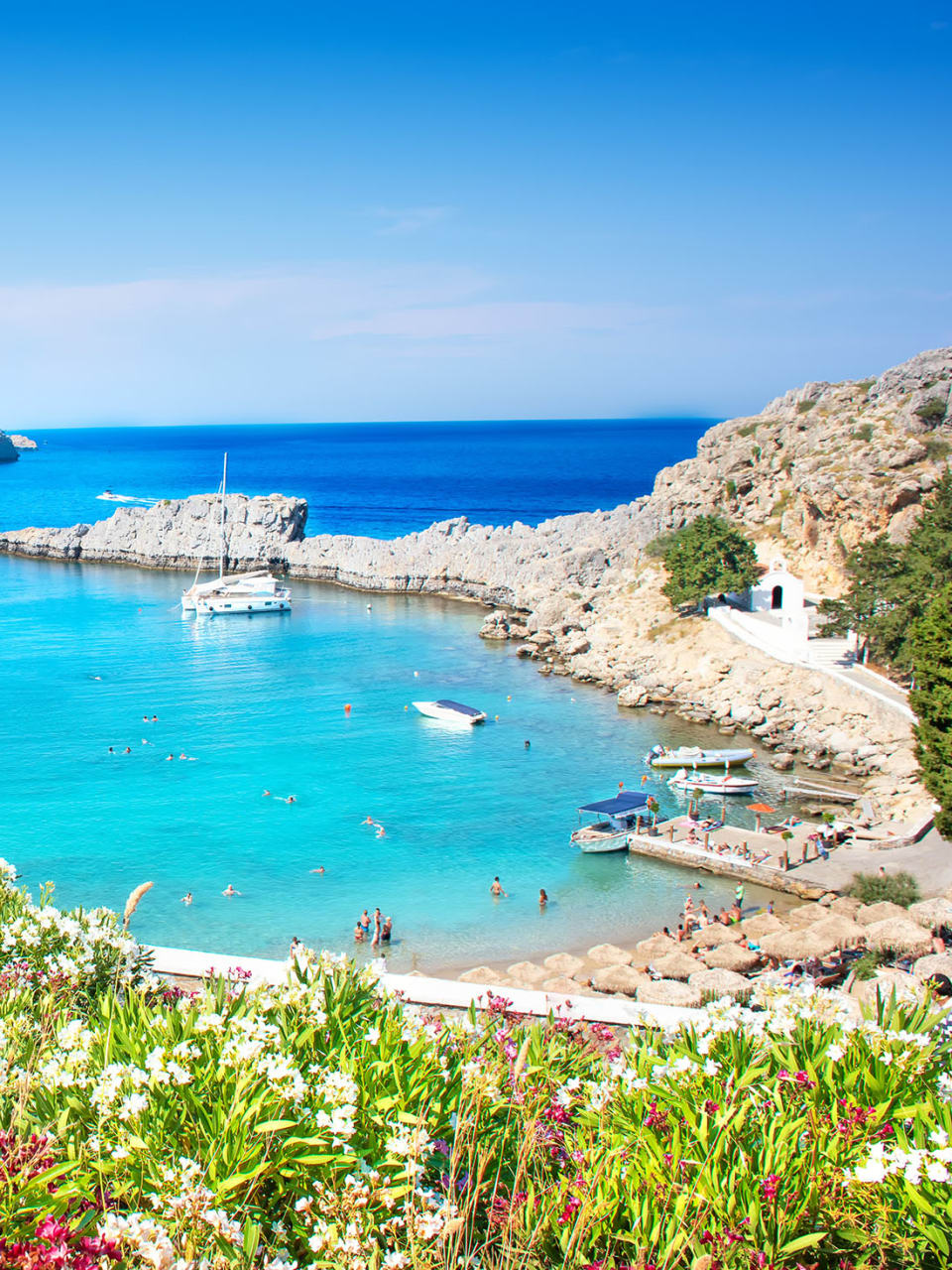 Bucht auf Rhodos © lubos K - stock.adobe.com
