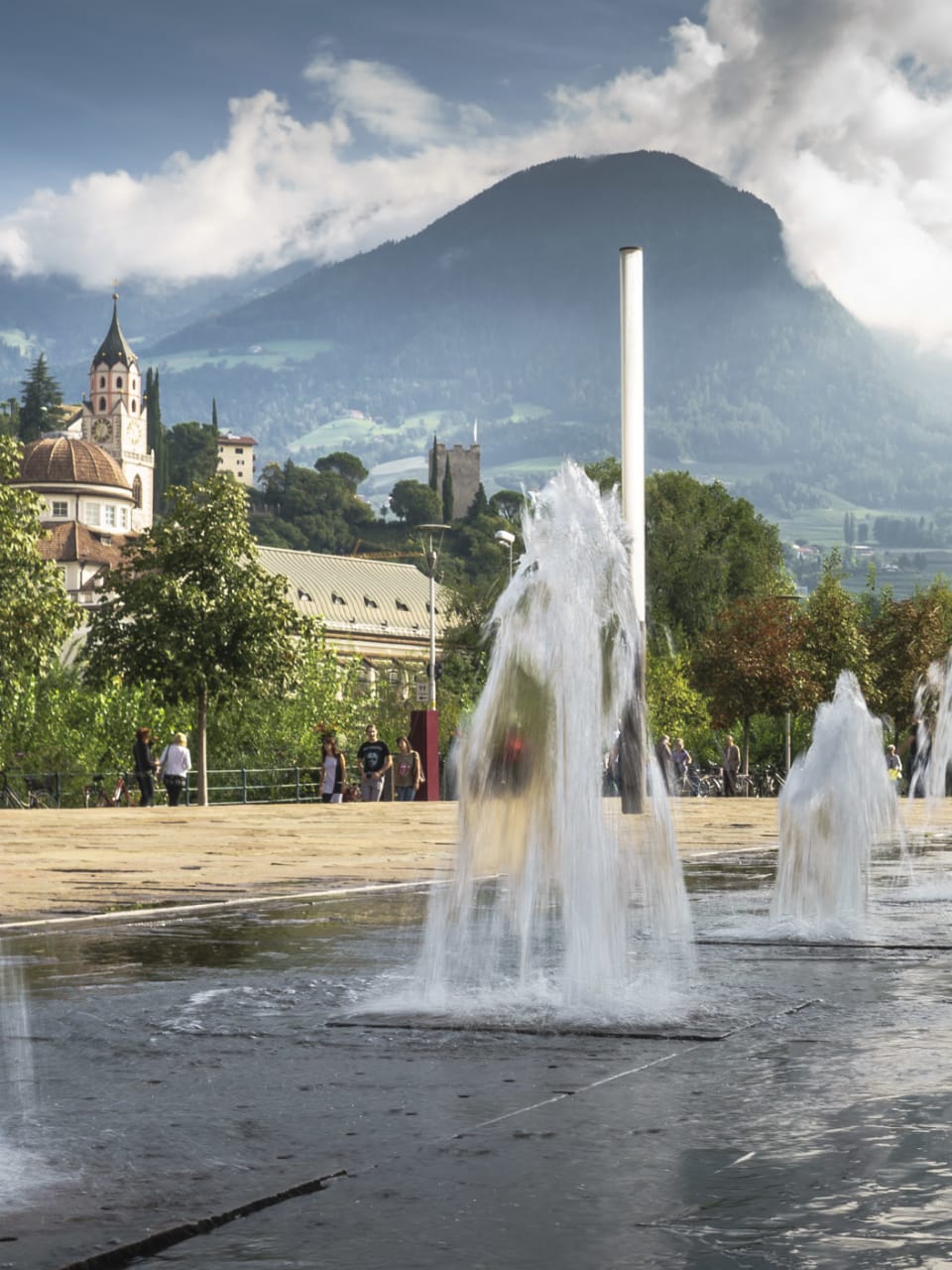 Kurhaus und Texelgruppe, Meran © Dietmar Denger