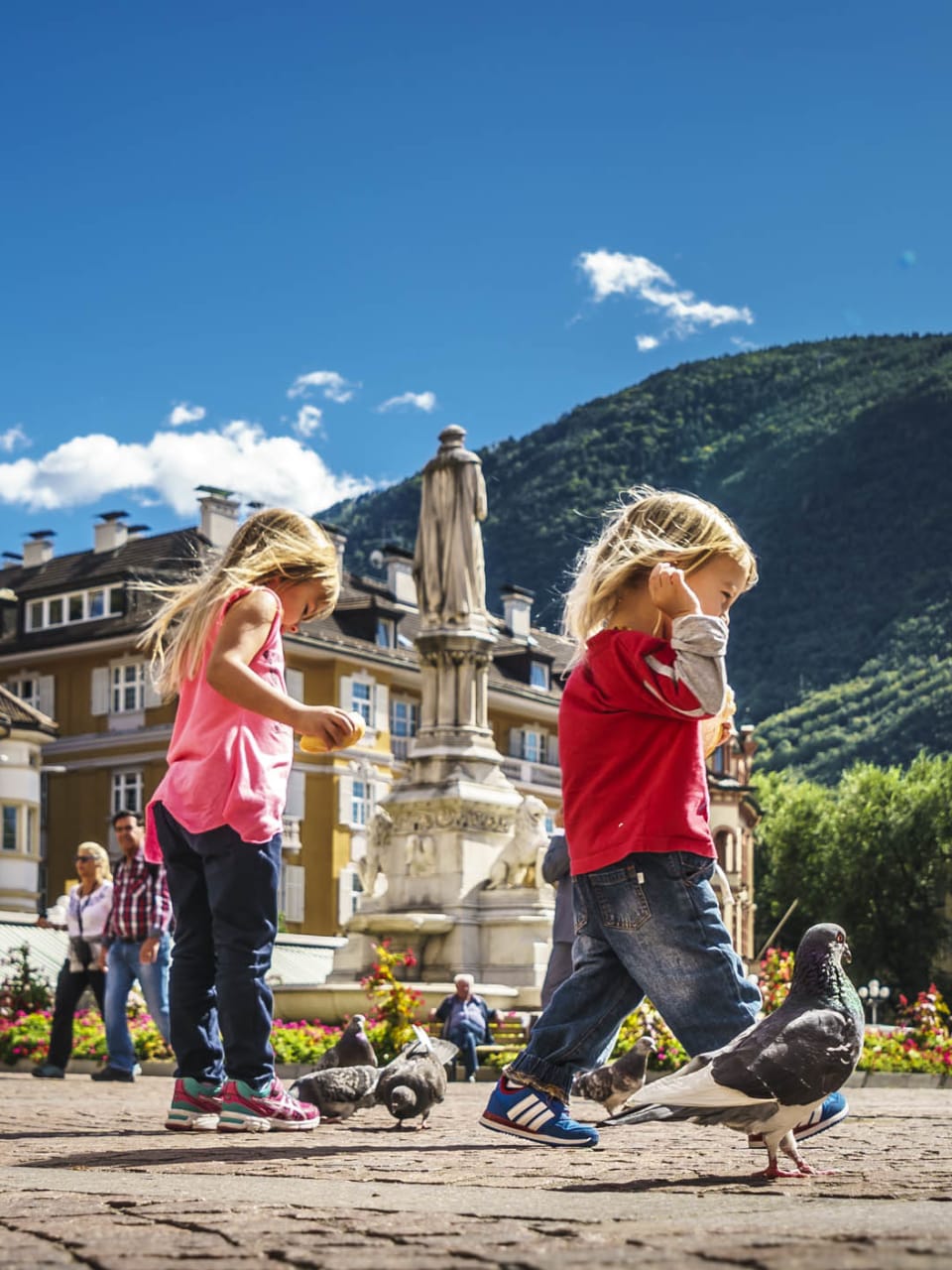 Waltherplatz in Bozen, Südtirol © Dietmar Denger
