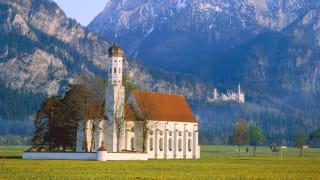 St. Coloman-Kirche bei Füssen, Bayern