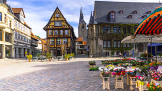 Stadt, Quedlinburg, Deutschland