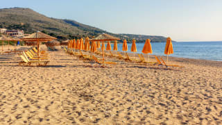 Strand Skala, Kefalonia, Griechenland