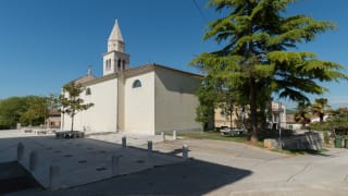 Kirche in Funtana, Istrien, Kroatien