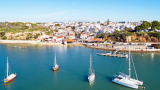 Hafen Alvor, Algarve, Portugal