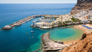Hafen von Puerto de Mogan auf Gran Canaria