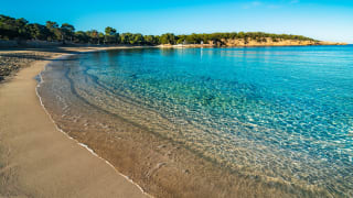 Strand Cala Bassa, Westküste Ibiza