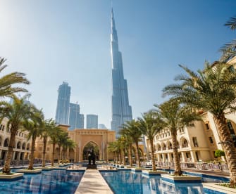 Downtown in Dubai © ElenVD/iStock Editorial / Getty Images Plus via Getty Images